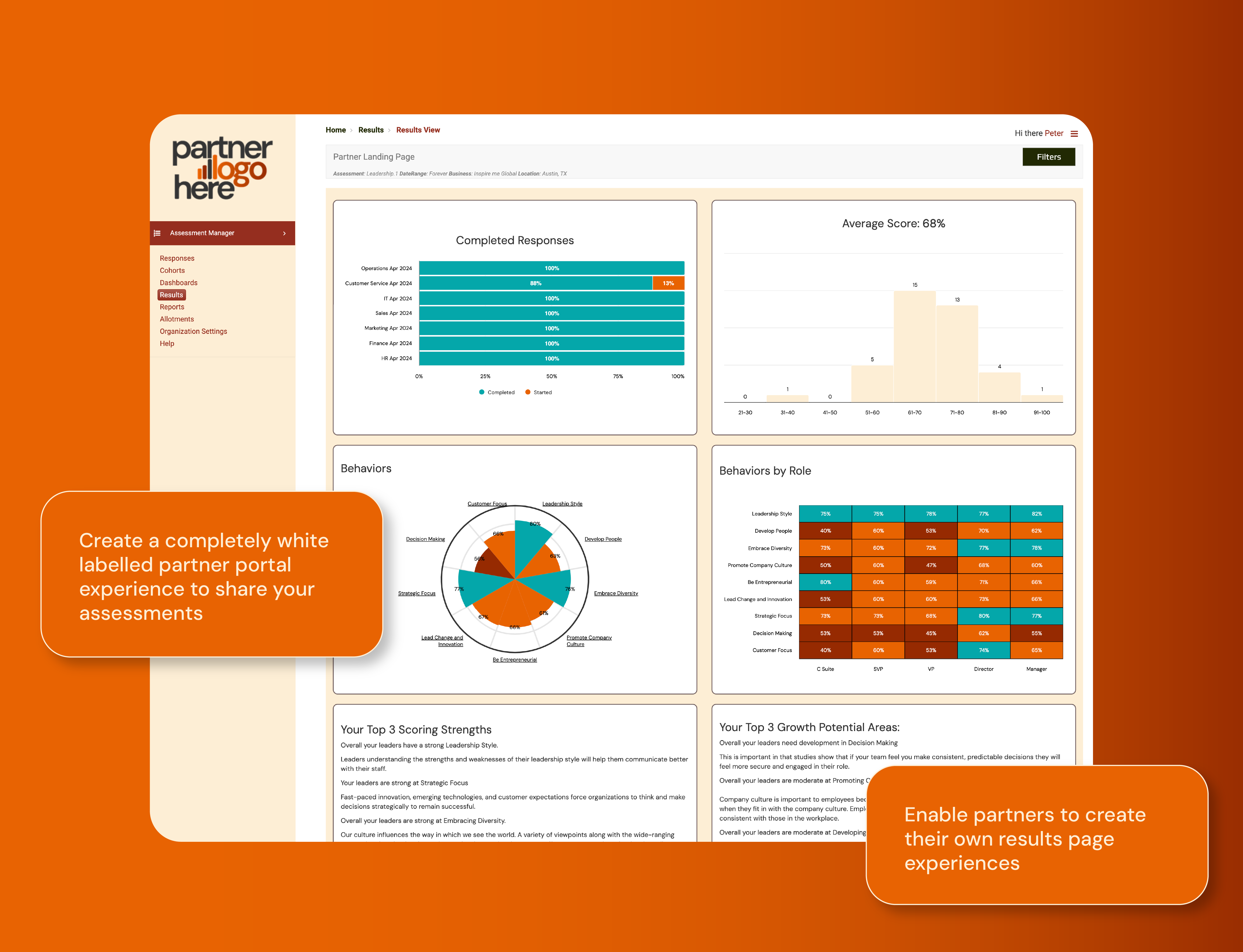 screenshot of Brilliant Assessments